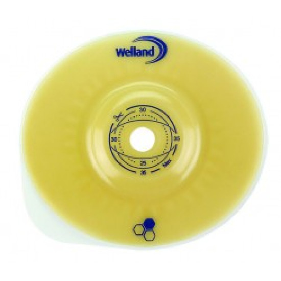 Aurum 2 Convex Flange, 13mm - 35mm, 55mm Изпъкнала плочка за колостоми/илеостоми, размер 55 мм