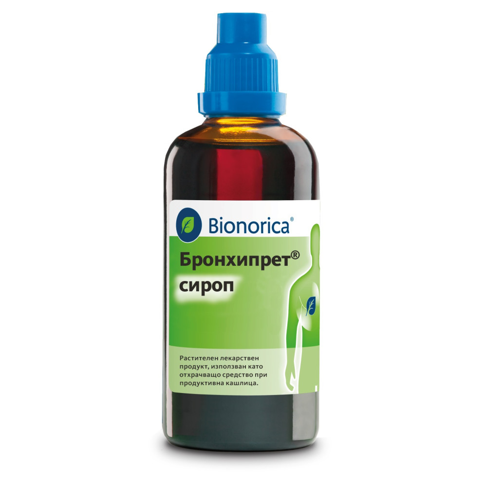 БРОНХИПРЕТ сироп 100 мл - Грип и простудни заболявания