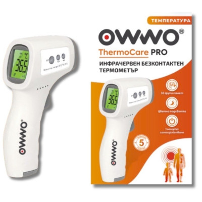 ОВВО ТЕРМОКЕЪР ПРО инфрачервен безконтактен термометър