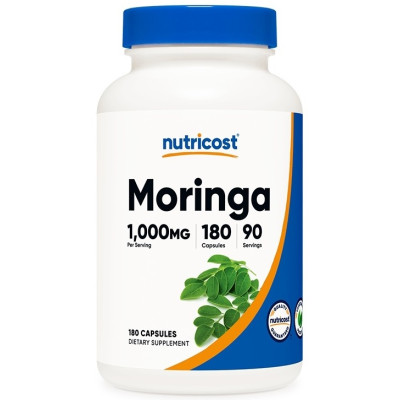 MORINGA/ МОРИНГА антиоксидант капс 500 мг х 180 бр NUTRIKOST