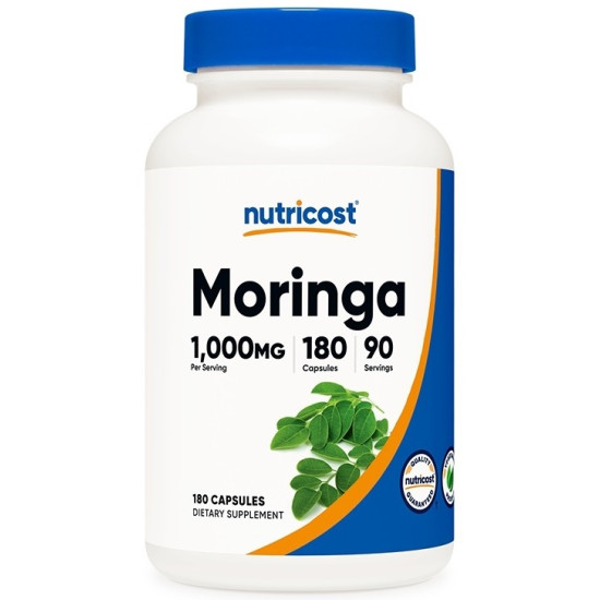 MORINGA/ МОРИНГА антиоксидант капс 500 мг х 180 бр NUTRIKOST