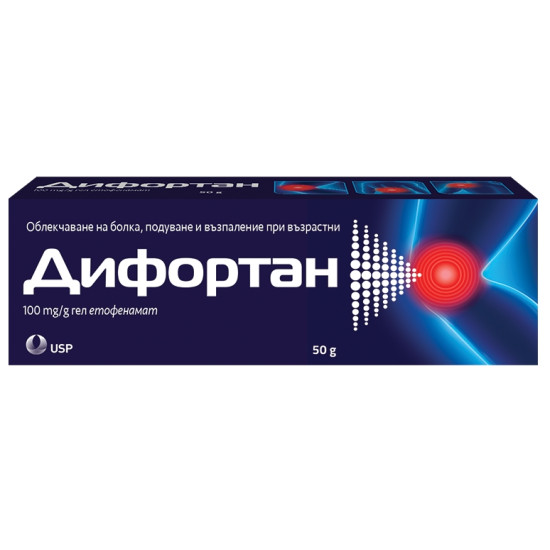 ДИФОРТАН гел 100 мг/г 50 г