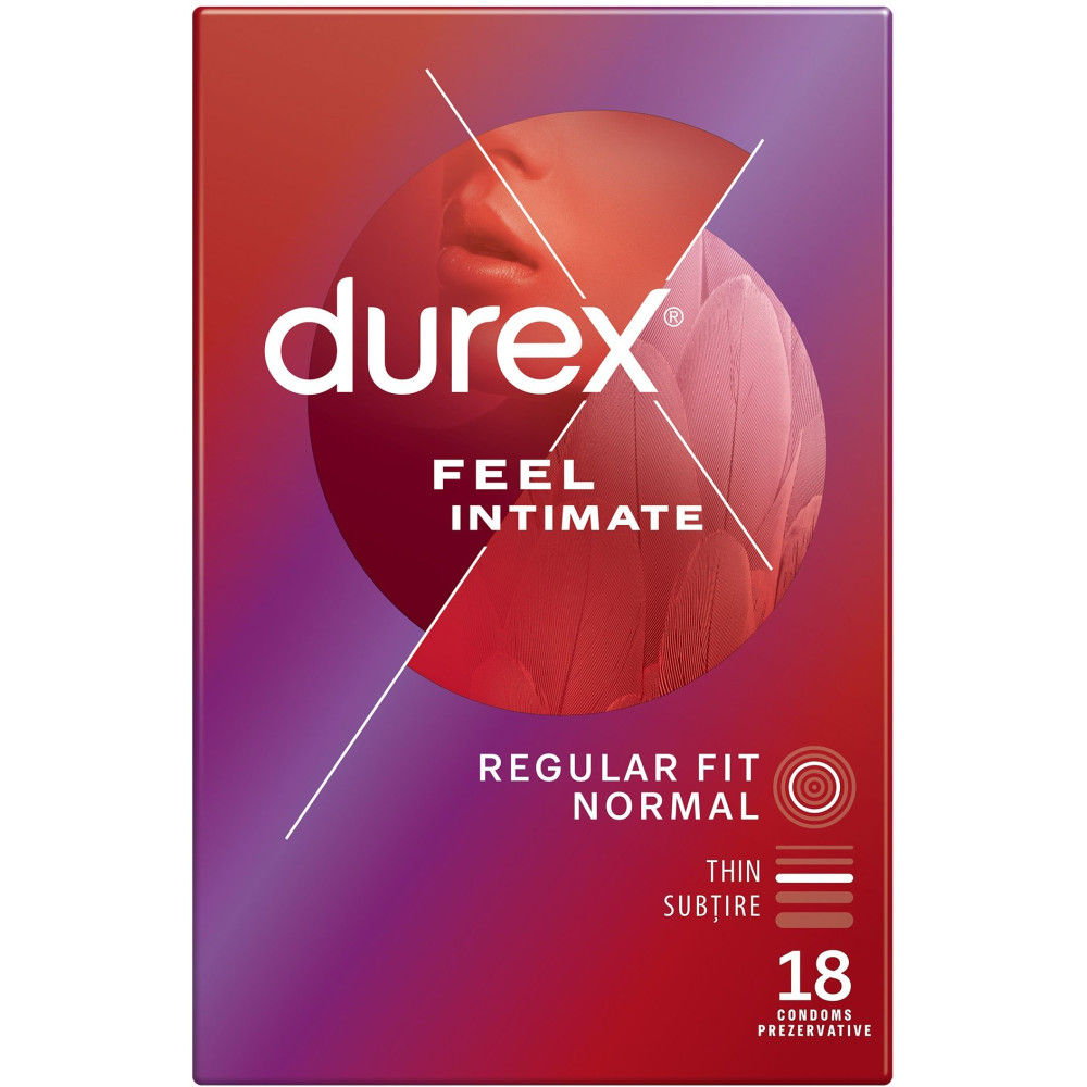 ПРЕЗЕРВАТИВИ DUREX FEEL INTIMATE x 18 бр - Лични предпазни средства