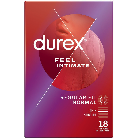 ПРЕЗЕРВАТИВИ DUREX FEEL INTIMATE x 18 бр