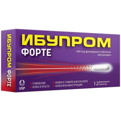 ИБУПРОМ МАКС табл 400 мг x 12 бр