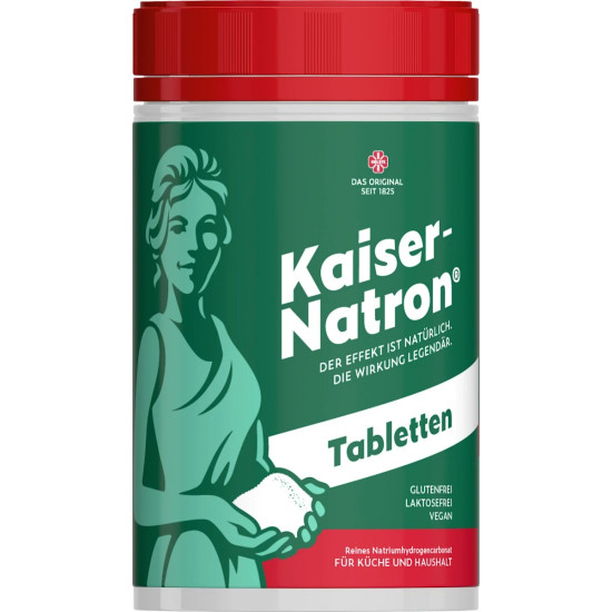 KAISER-NATRON/ СОДА (натриев хидроген карбонат) табл 1000 мг х 100 бр HOLSTE