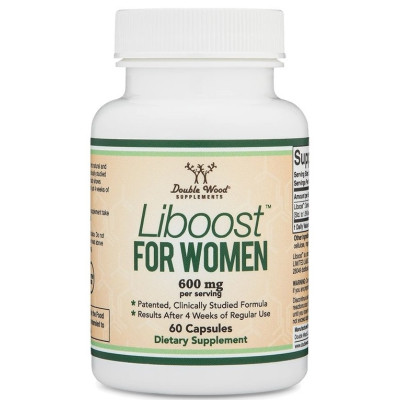 LIBOOST FOR WOMEN/ ДАМИАНА капс за хормонален баланс за жени 300 мг х 60 бр DOUBLE WOOD