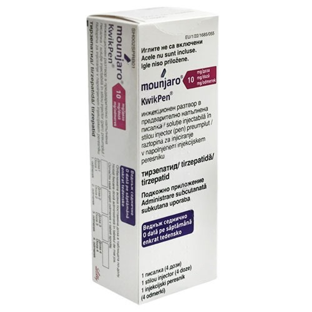 МУНДЖАРО КУИК ПЕН инж разтвор в предварително напълнена писалка 10 мг/доза 4 дози 2.4 мл х 1 бр - Лекарства с рецепта