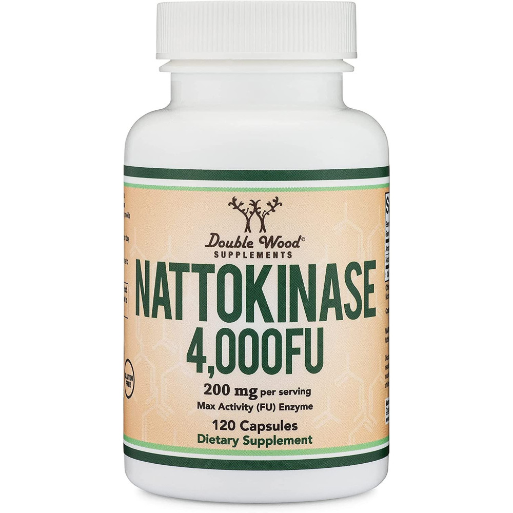 NATTOKINASE НАТОКИНАЗА капс (100 мг/2000 FU всяка или 200 мг/4000 FU дневна доза) х 120 бр DOUBLE WOOD - Сърдечно-съдова система NATTOKINASE НАТОКИНАЗА капс (100 мг/2000 FU всяка или 200 мг/4000 FU дневна доза) х 120 бр DOUBLE WOOD - Сърдечно-съдова система
