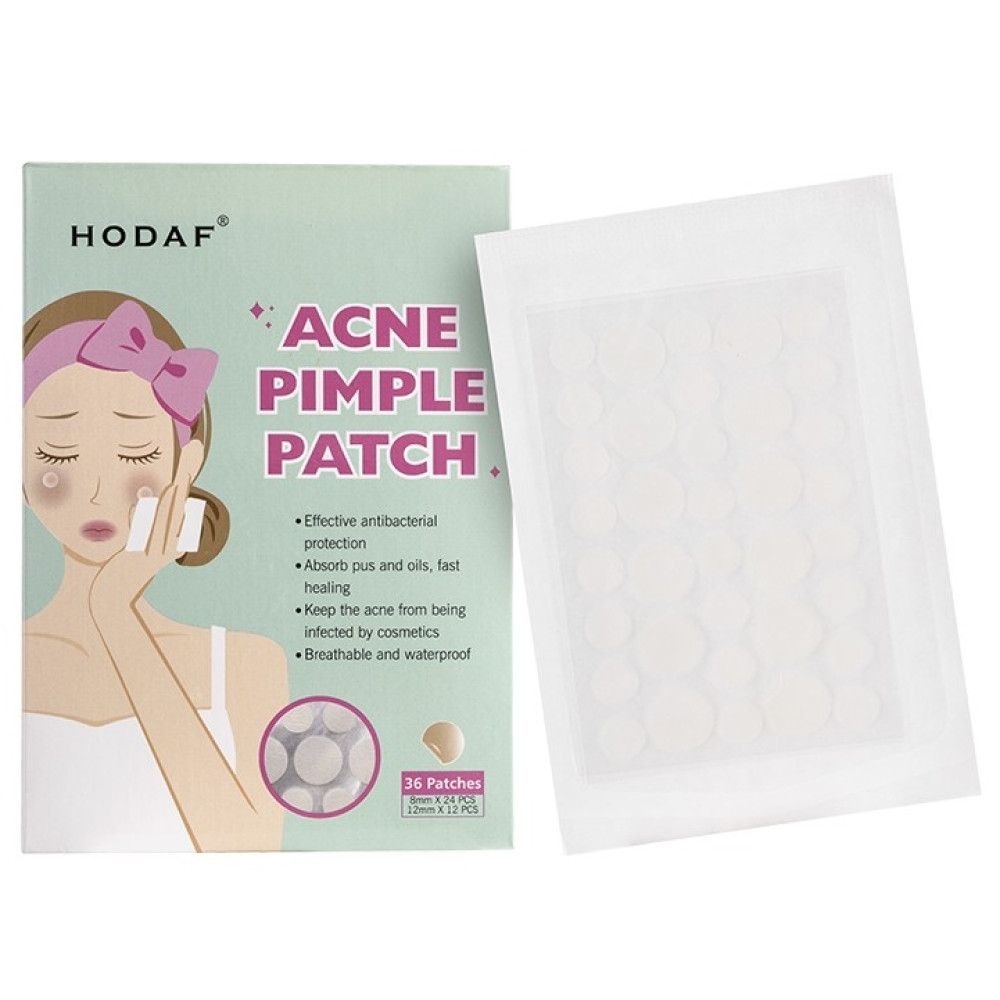 Acne Pimple Patch/ Пачове за пъпки (при акне) x 36 бр HODAF - Грижа за лицето