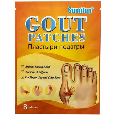 Gout Patches/ Пластири при подагра x 8 бр