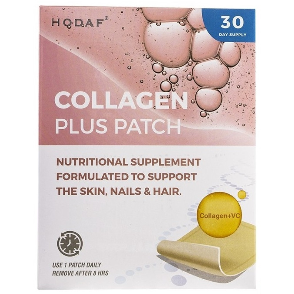 Collagen Plus Patch/ Пластири Колаген Плюс x 30 бр HODAF - Витамини, минерали и антиоксиданти