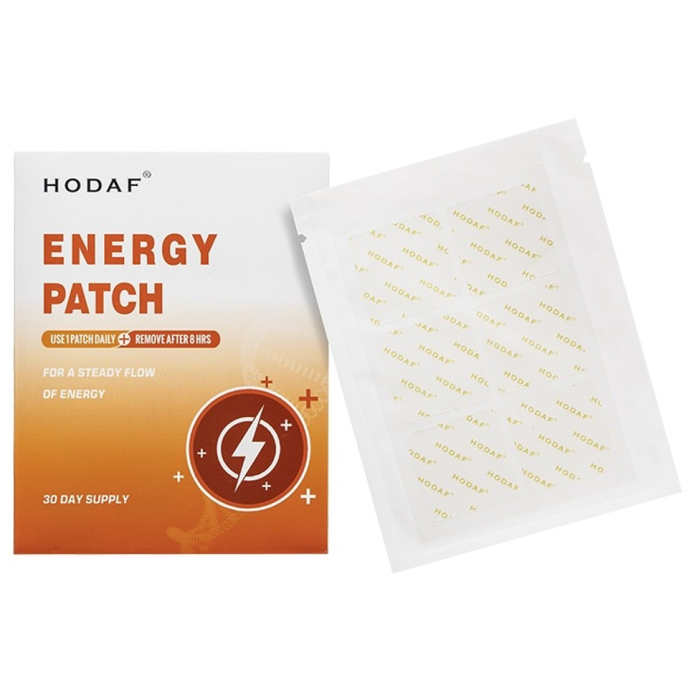 Energy Patch/ Пластири за тонус и енергия x 30 бр HODAF - Витамини, минерали и антиоксиданти
