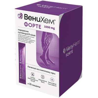 ВЕНИХЕМ ФОРТЕ перорална сусп саше х 30 бр БЕСТА МЕД