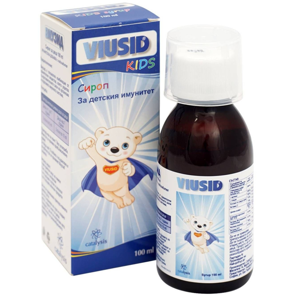 Viusid syrup for children 100ml / Виузид сироп за деца 100 мл - Имунитет