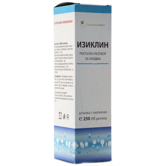 ИЗИКЛИН ректален р-р за клизма 250 мл