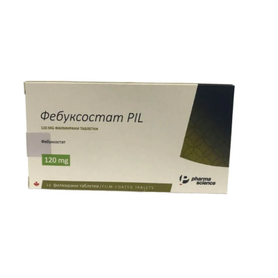 ФЕБУКСОСТАТ PIL табл 120 мг х 28 бр