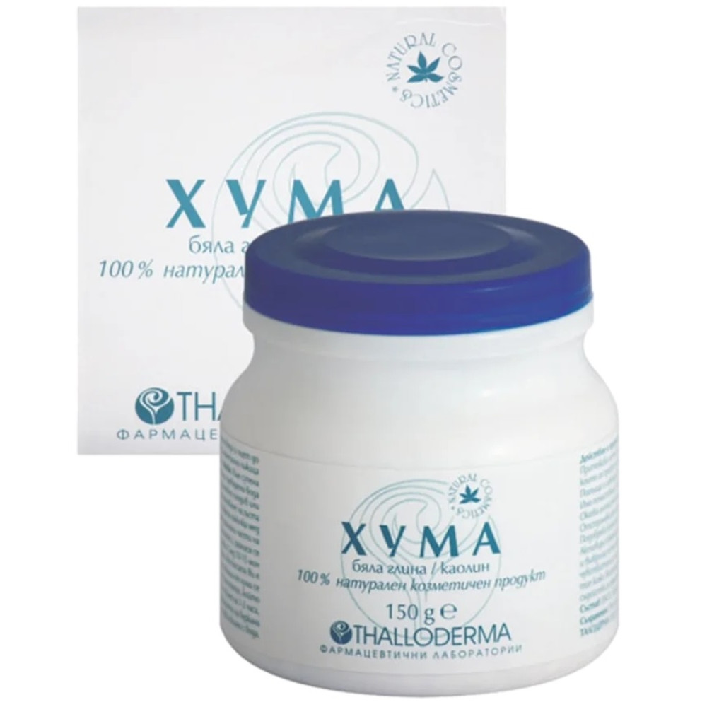 Thalloderma Хума бяла глина 150 грама - Маска за коса Thalloderma Хума бяла глина 150 грама - Маска за коса