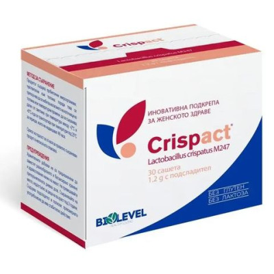 КРИСПАКТ пробиотик за ЖЕНИ саше х 30 бр BIOLEVEL