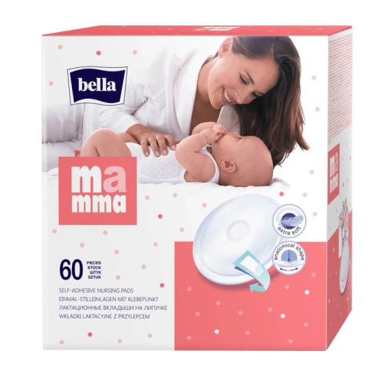 BELLA MAMMA ПОДПЛЪНКИ ЗА КЪРМАЧКИ х 60 бр