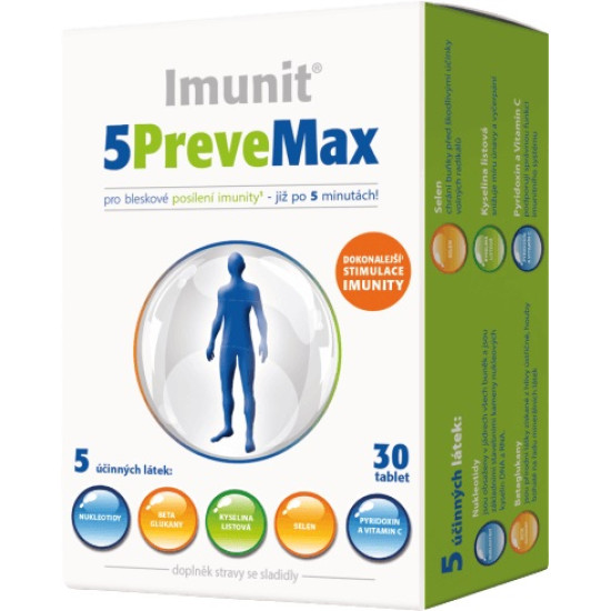 ИМУНИТ 5PREVE MAX табл за имунитет x 30 бр