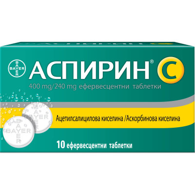 АСПИРИН C BAYER ефф табл x 10 бр