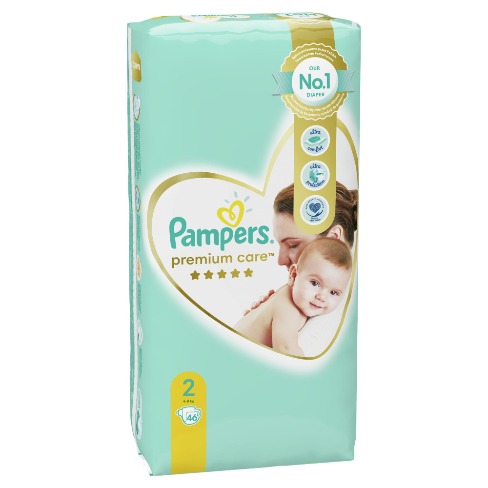 ПАМПЕРС ПЕЛЕНИ PREMIUM CARE 4-8 кг x 46 бр - Грижа за детето