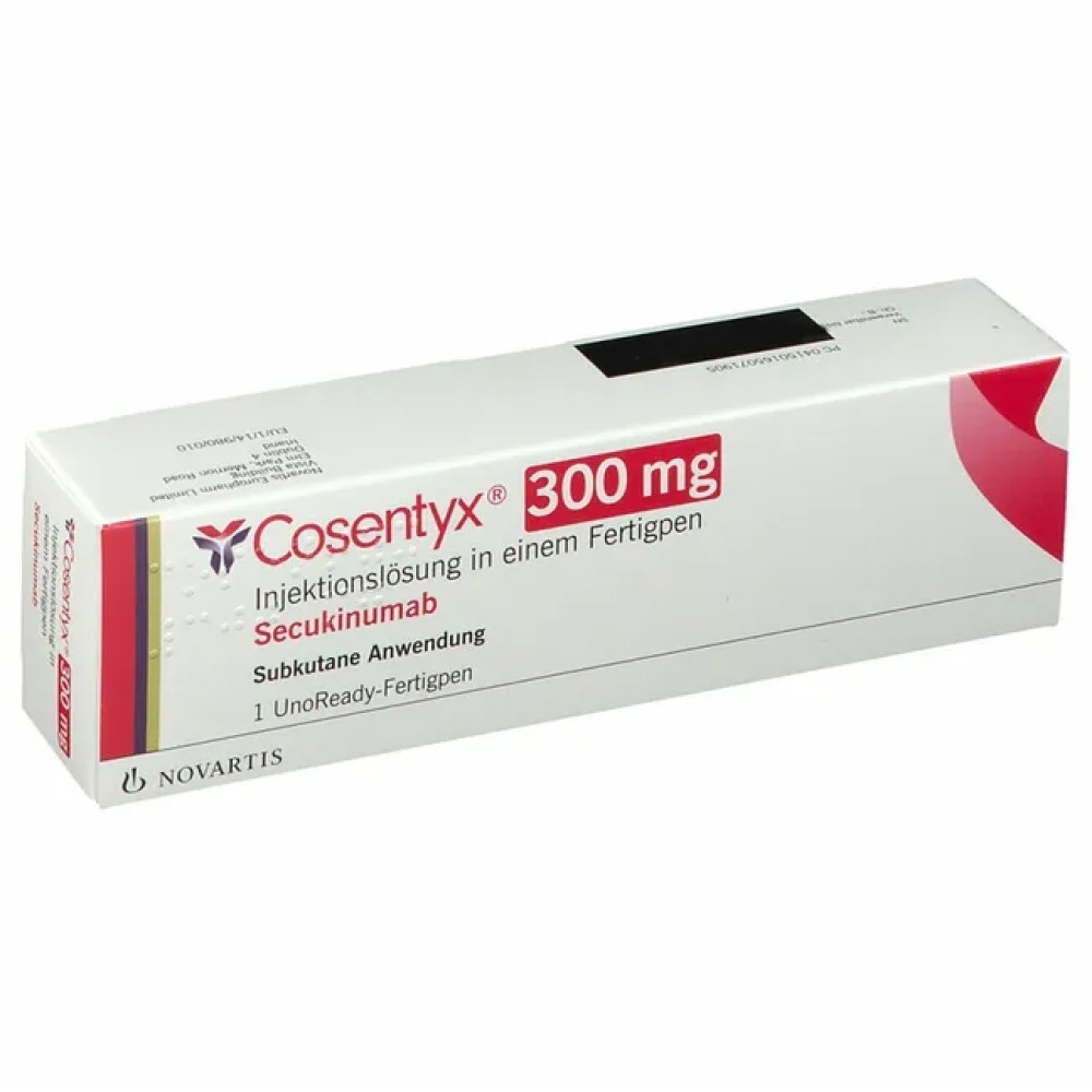 КОСЕНТИКС амп 300 mg (150 mg/ml – 2 ml) 1 PRE-FILLED PEN SOLUTION FOR INJECTION х 1 бр - Лекарства с рецепта КОСЕНТИКС амп 300 mg (150 mg/ml – 2 ml) 1 PRE-FILLED PEN SOLUTION FOR INJECTION х 1 бр - Лекарства с рецепта