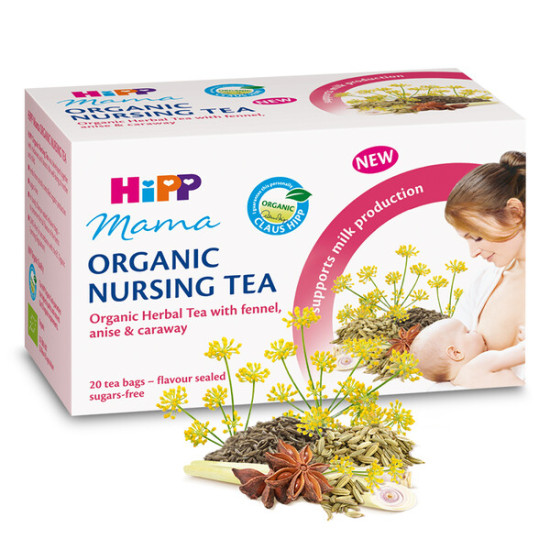 ХИП MAMA ORGANIC БИО чай за кърмачки филтър х 20 бр