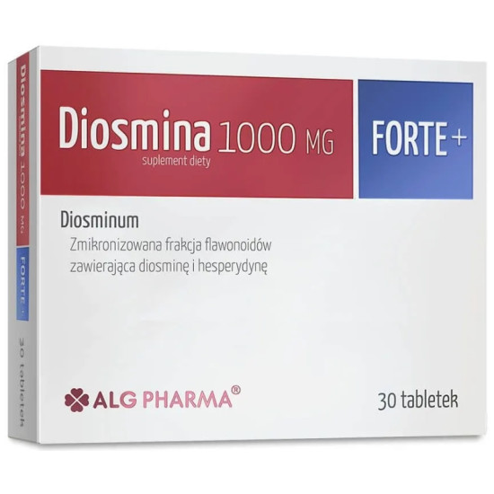 ДИОСМИНА ФОРТЕ+ табл 1000 мг х 30 бр ALG PHARMA