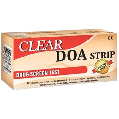 ТЕСТ ЗА НАРКОТИЦИ CLEAR DOA-6 COMBO /лента/