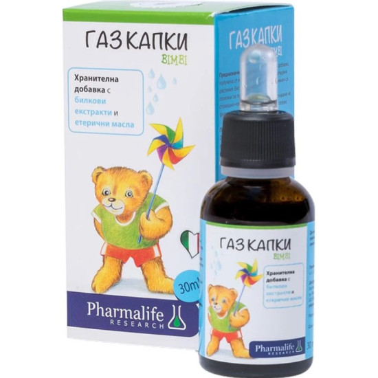 ГАЗ БИМБИ капки 30 мл NATURPHARMA