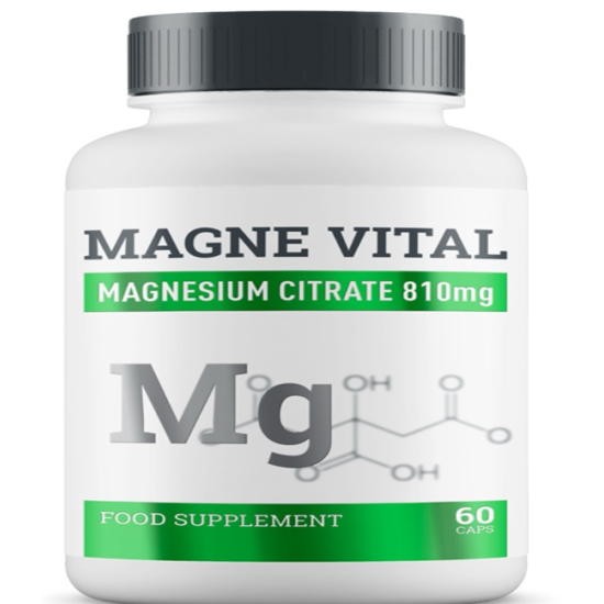 MAGNE VITAL МАГНЕЗИЕВ ЦИТРАТ капс 810 мг х 60 бр ОМЕГА ВИТА