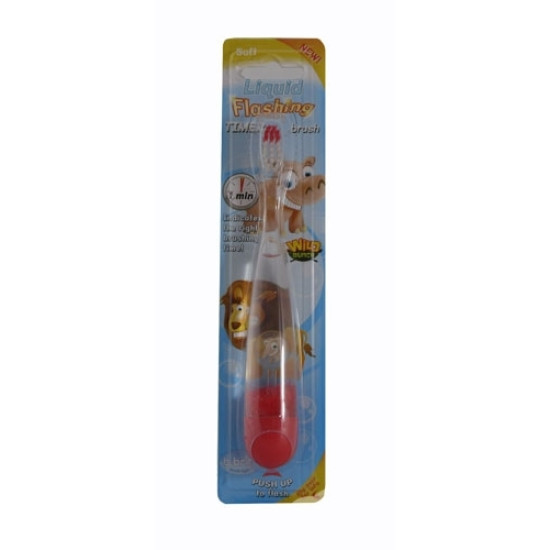 ЧЕТКА ЗА ЗЪБИ ЗА ДЕЦА 3+г B-Brite Liquid /СВЕТЕЩА/