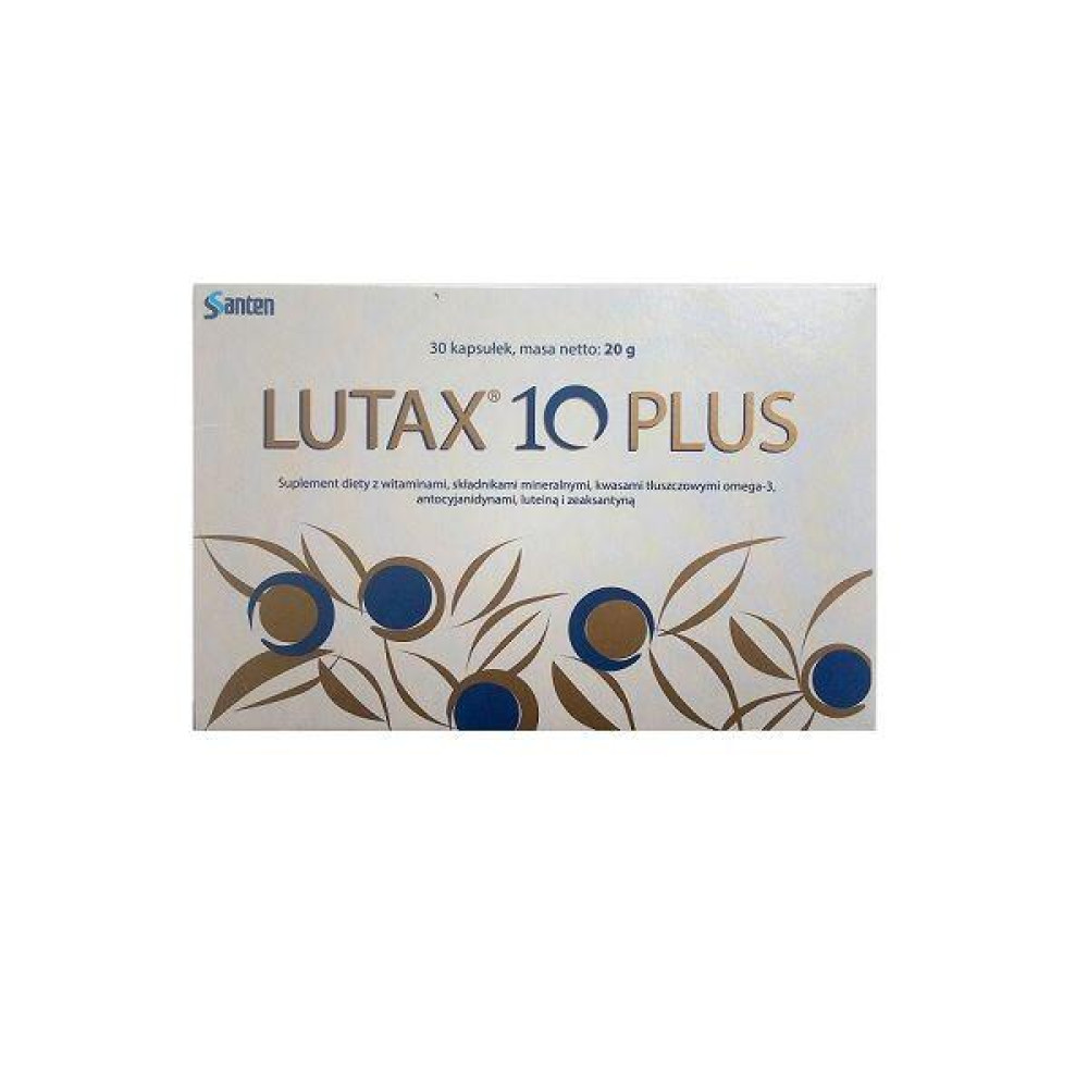 Lutax 10 Plus 30 capsules / Лутакс 10 Плюс 30 капсули - Очи