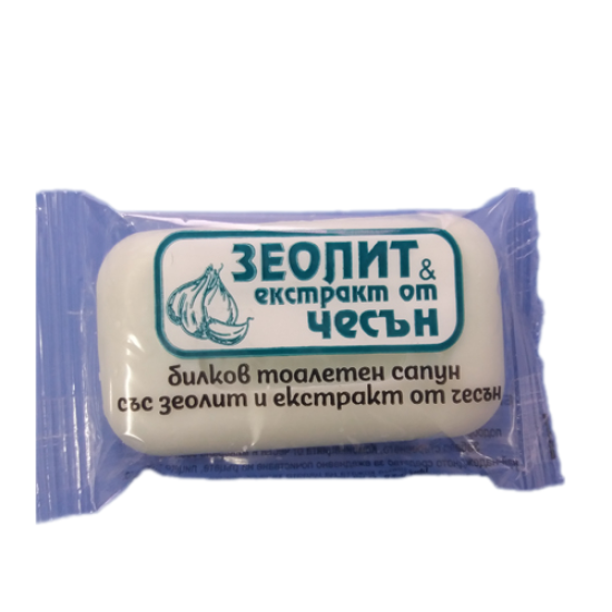 САПУН ЗЕОЛИТ и екстрат от ЧЕСЪН 60 г ЙОНИКС