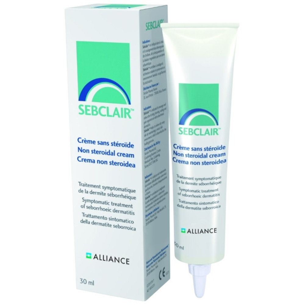 Себклер (Sebclair Cream) крем за лечение на себореен дерматит х 30мл. - Себклер (Sebclair Cream) крем за лечение на себореен дерматит х 30мл. -