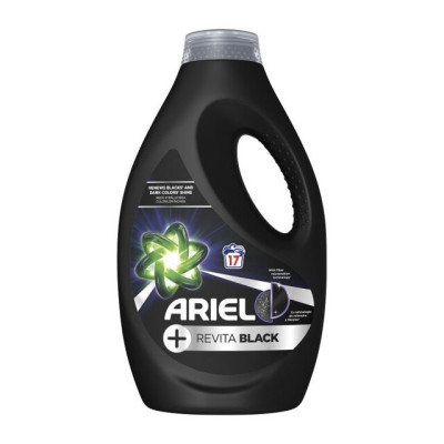 АРИЕЛ REVITA BLACK гел за пране за черни и тъмни тъкани 935 мл /17 пранета/