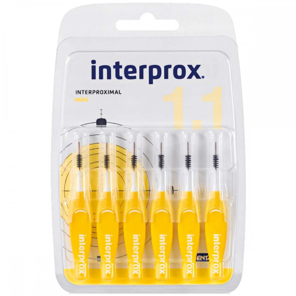 Interprox интердентална четка 4G микро 1,1мм х 6 броя, Dentaid -