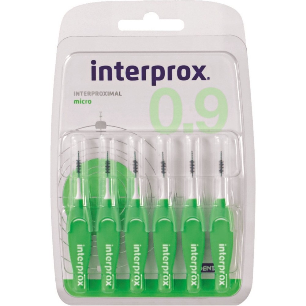 Interprox интердентална четка 4G микро 0,9мм х 6 броя, Dentaid -