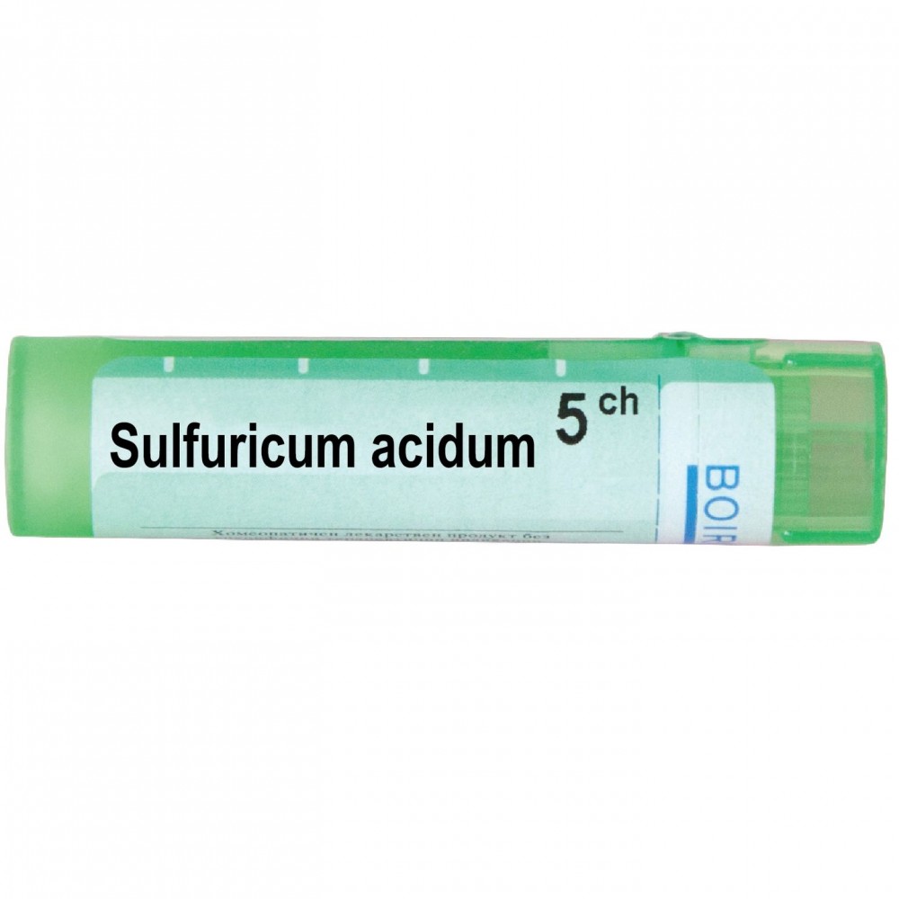 Сулфурикум ацидум 5 СН / Sulfuricum acidum 5 CH - Монопрепарати Сулфурикум ацидум 5 СН / Sulfuricum acidum 5 CH - Монопрепарати