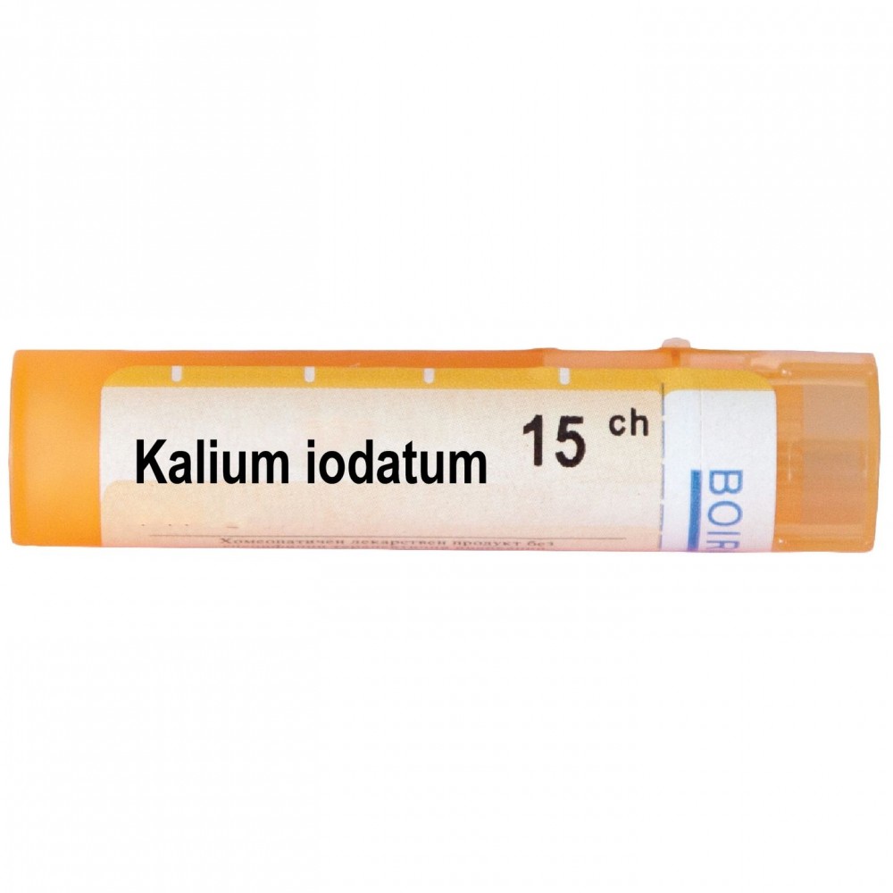 Калиум йодатум 15 СН / Kalium iodatum 15 CH - Монопрепарати