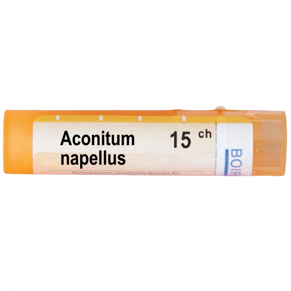 Aconitum napellus 15 CH / Аконтум напелуас 15 CH - Монопрепарати