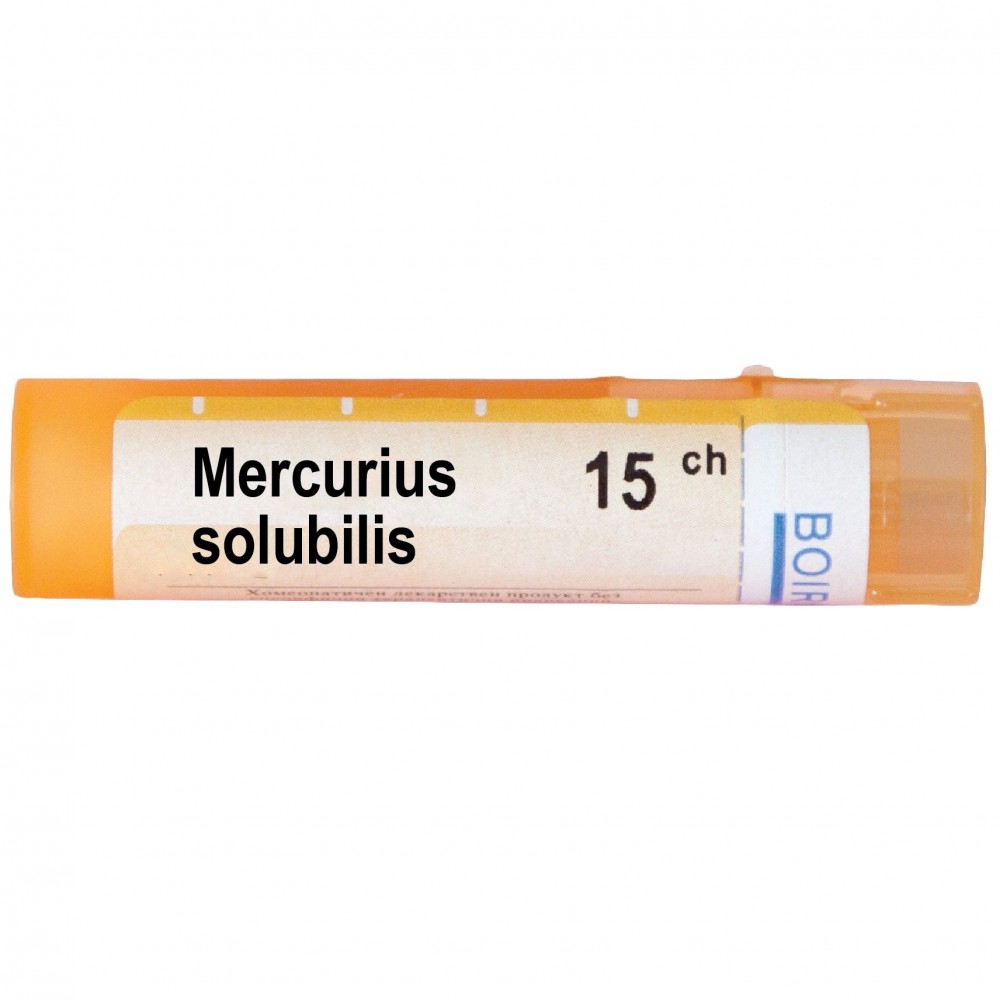 Меркуриус солубилис 15 CH / Mercurius solubilis 15 CH - Монопрепарати