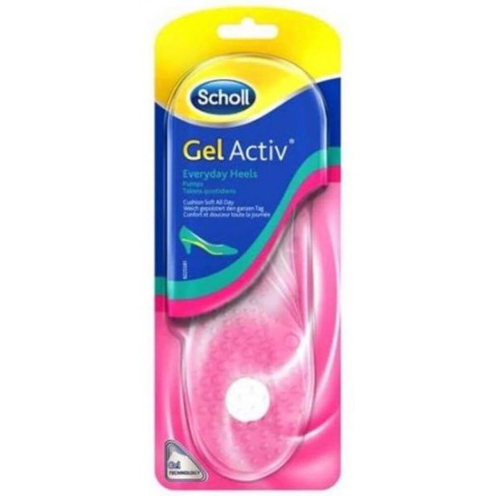 SCHOLL GEL ACTIV СТЕЛКИ ВСЕКИДНЕВНИ за обувки с високи ТОКЧЕТА /1 чифт/