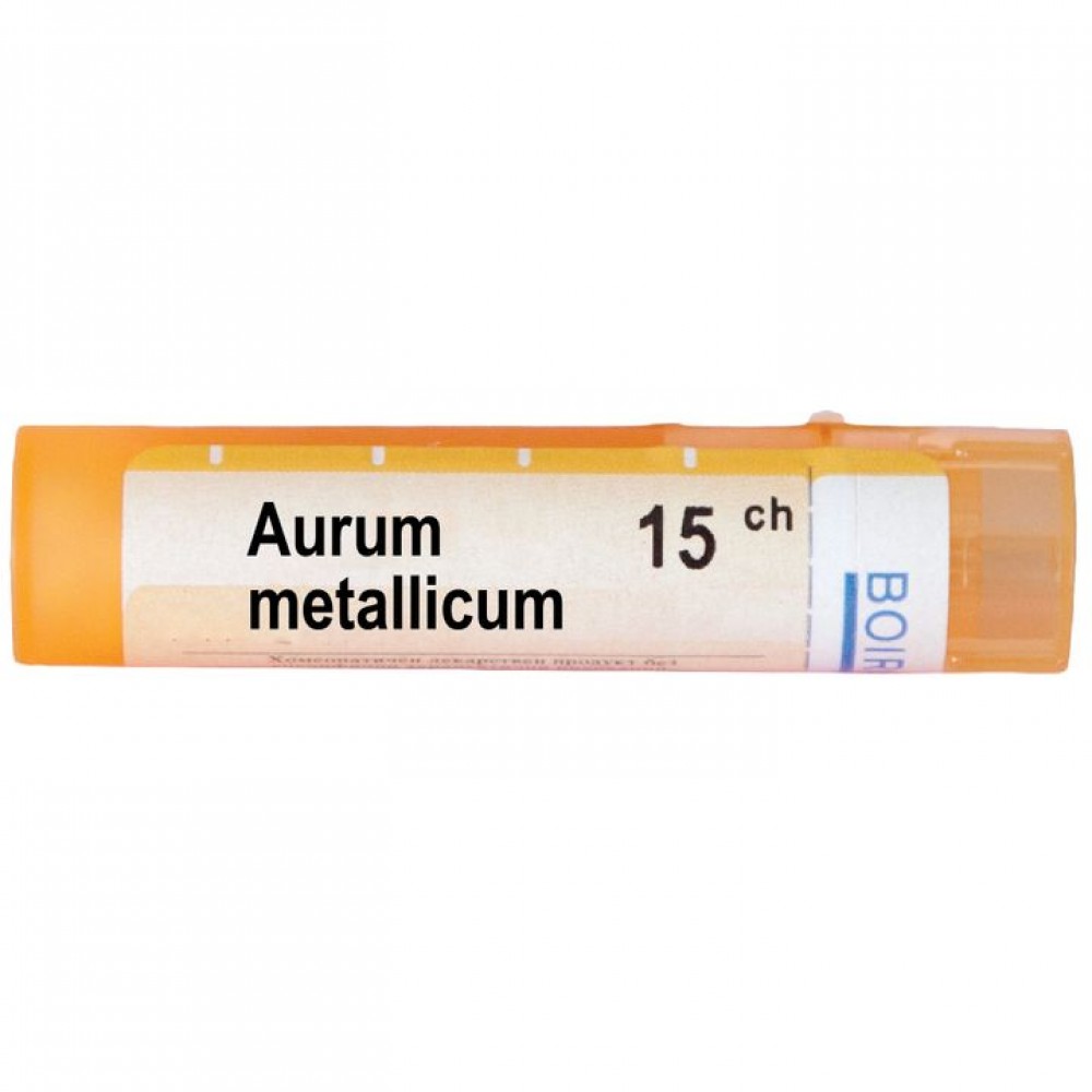 Аурум металикум 15 CH / Aurum metallicum 15 CH - Монопрепарати
