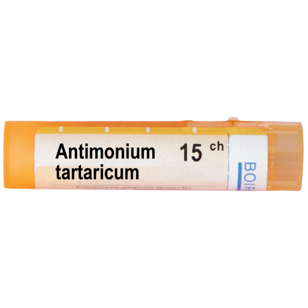 Antimonium tartaricum 15 CH / Антимониум тартарикум 15 СН - Монопрепарати