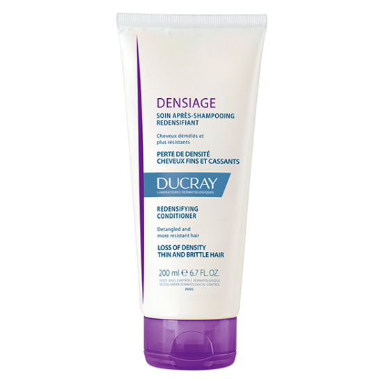 DUCRAY DENSIAGE REDENSIFYING CONDITION анти-ейдж уплътняващ разплитащ балсам за тънка и изтощена коса 200 мл