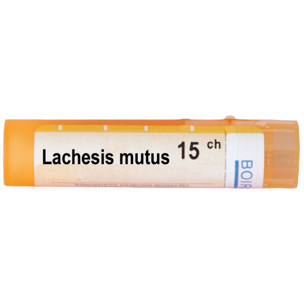 Лахесис мутус 15 CH / Lachesis mutus 15 CH - Монопрепарати