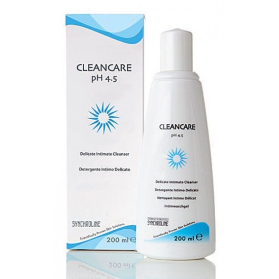 SYNCHROLINE CLEANCARE PH 4.5 измиващ интимен гел за всеки тип кожа 200 мл